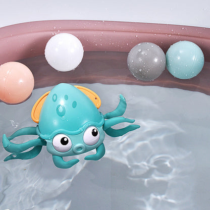 Crawling Baby Bath Octopus