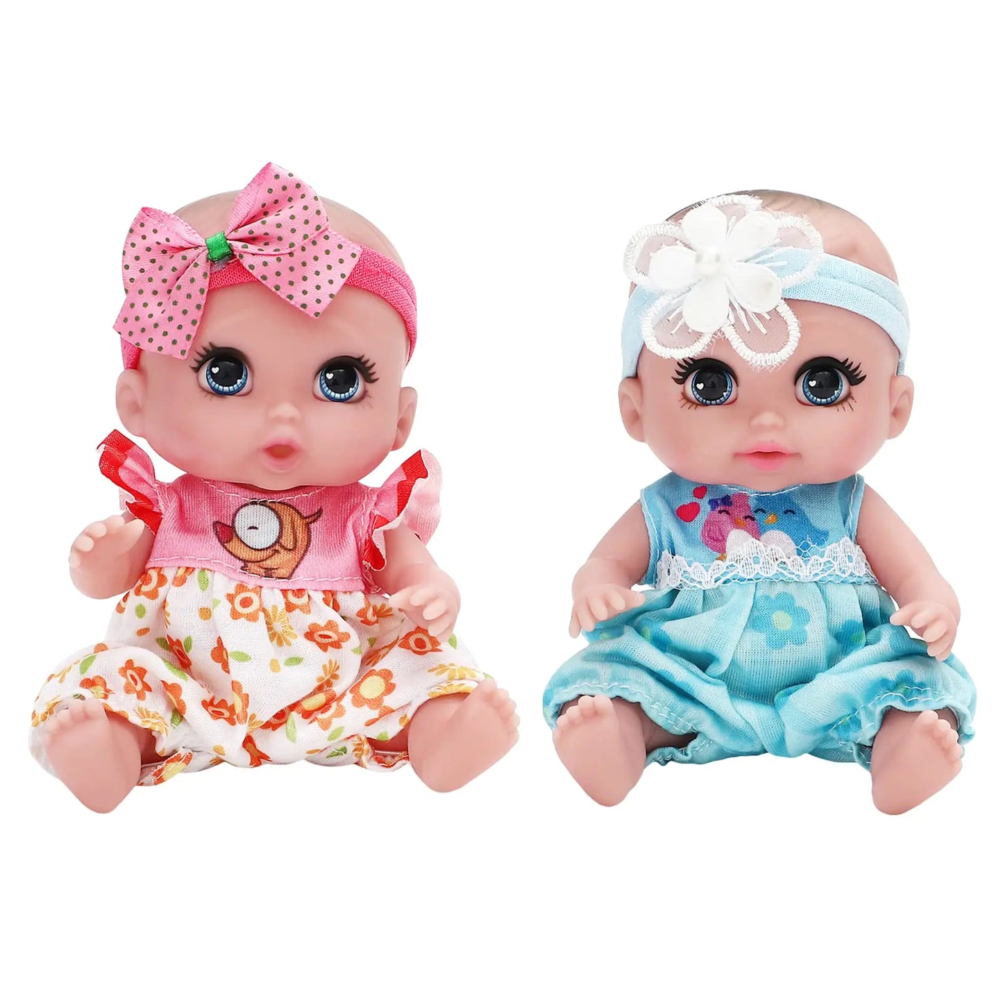 Mini Dress-Up Baby Doll Set – 2-Pack